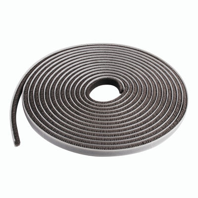 Silikon / Non-silikon pintu cuaca Strip untuk jendela Hitam / abu-abu / cokelat / putih / warna lain Tinggi tumpukan 3-25mm Lebar 3-50mm