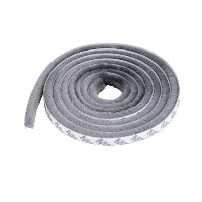 Aluminium Pintu dan Aksesoris Jendela Wol Pile Strip Cuaca untuk Penutup yang Ditingkatkan Hitam/GRAY/BRAWN/WITHE/warna LAIN