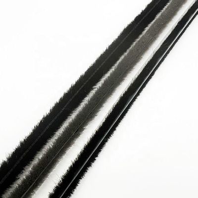 3-50mm Luas Tumpukan Anti debu Sikat Sikat Cuaca Strip untuk Solusi Jendela Pintu dan Dustproof