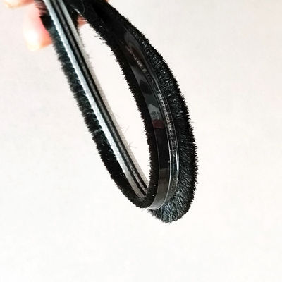 3-50mm Luas Tumpukan Anti debu Sikat Sikat Cuaca Strip untuk Solusi Jendela Pintu dan Dustproof