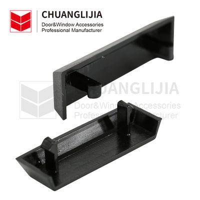 Mudah Pemasangan Aluminium Pintu dan jendela Sistem Aksesoris Plastik Tinggi Tumpukan 3-25mm / lebar 3-50mm