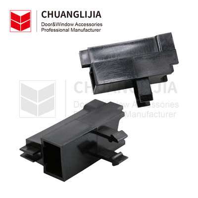 Mudah Pemasangan Aluminium Pintu dan jendela Sistem Aksesoris Plastik Tinggi Tumpukan 3-25mm / lebar 3-50mm