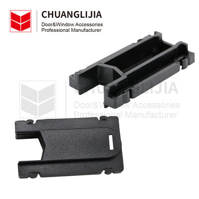 Mudah Pemasangan Aluminium Pintu dan jendela Sistem Aksesoris Plastik Tinggi Tumpukan 3-25mm / lebar 3-50mm